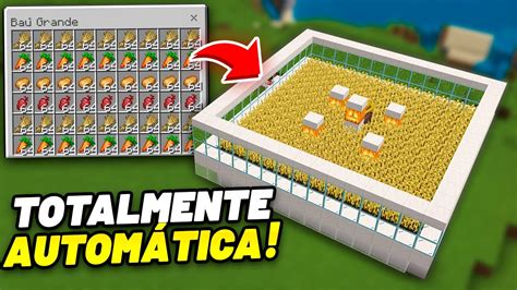 ️farm De Trigo Cenoura Batata E Beterraba 100 AutomÁtica Minecraft