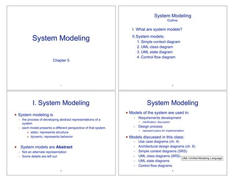 System Modeling