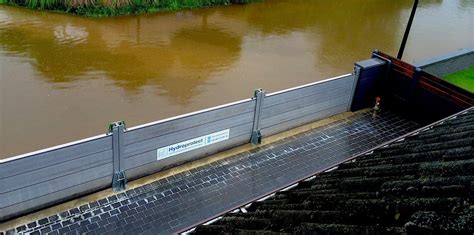 Barriere panneau batardeau anti inondation Résolu