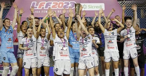 Stein Cascavel Futsal Feminino Faz Hist Ria E Conquista Bicampeonato Da