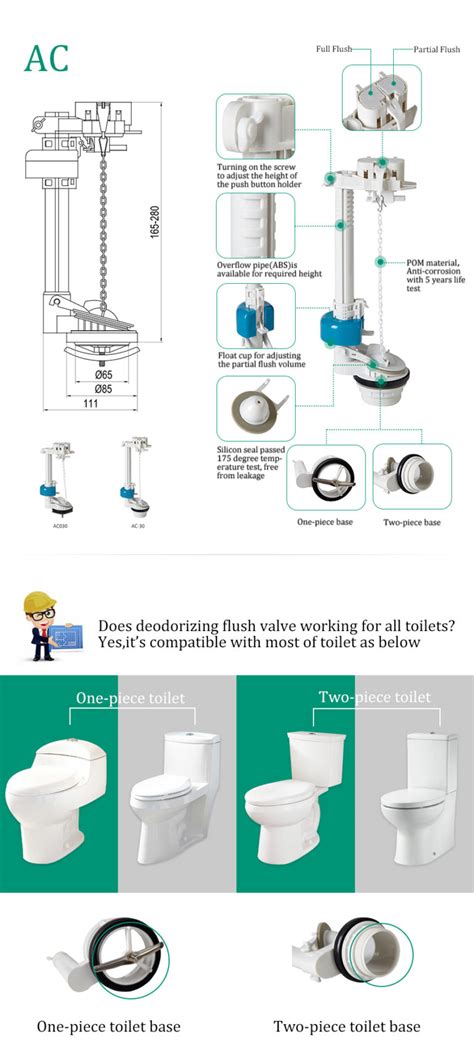 Toilet Repairs Flapper Valve Types Replacement