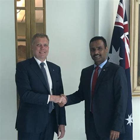 Australian Speaker of House of Representatives Meets Qatar's Ambassador