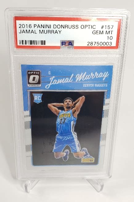 FS Lebron Red Yellow Prizm PSA 10 Jamal Murray Rookies Auto RPA