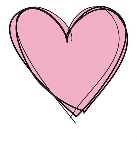 Transparent Pink Heart Clip Art Clip Art On Clipart Library White