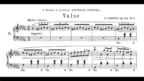 Chopin Waltz No 6 Minute Op 64 No 1 Nelson Freire Piano YouTube