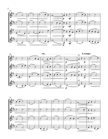 Veni Creator Spiritus Satb Sax Quartet Score And Parts By Wolfgang Amadeus Mozart Tenor