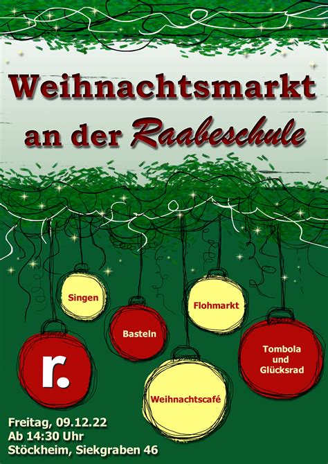 Einladung Zum Weihnachtsmarkt Raabeblog