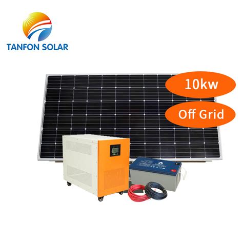 Kva Roof Home Solar System Solar Panel Installation Solar Power Kits