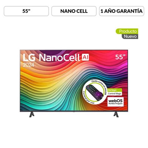 Televisor Lg 55 Pulgadas Nano Cell 4k Uhd 55nano80tsa Lg