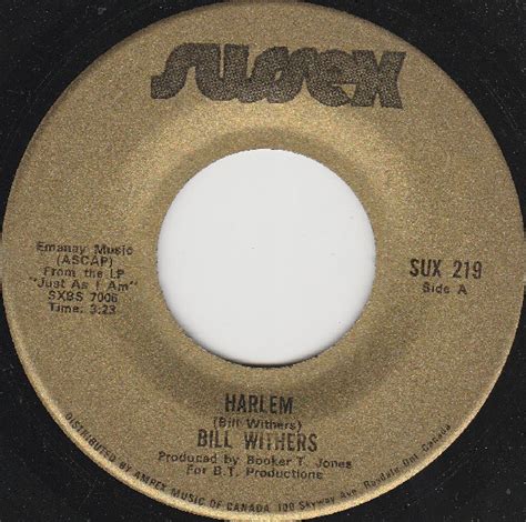 Bill Withers Harlem Aint No Sunshine 1971 Vinyl Discogs