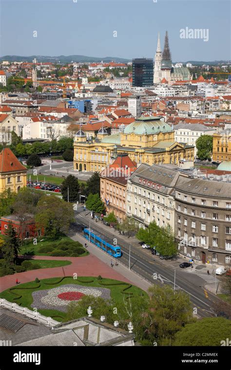 Zagreb Panorama View Hi Res Stock Photography And Images Alamy