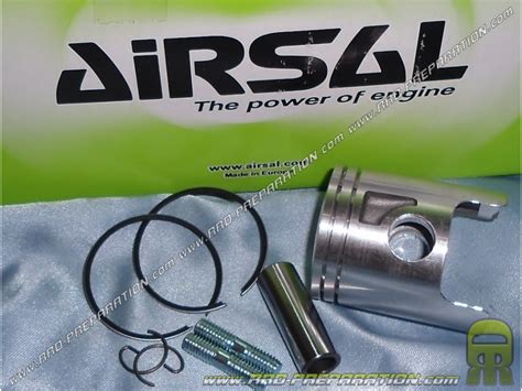 Piston Airsal Mm Pour Kit Cc Fonte Luxe Sur Derbi Euro Et