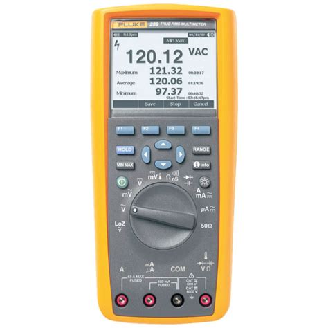 Fluke Eur True Rms Electronic Logging Multimeter With Trendcapture