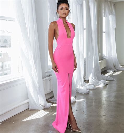 ABYSS BY ABBY The Label On Instagram Pretty In Pink Prowl Gown