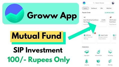 Groww App Me Mutual Fund SIP Kaise Kare How To Invest In Mutual Funds