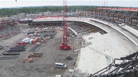 Bills Stadium Construction Reaching New Heights Check Out The View Of