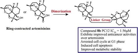 Synthesis Of Novel Ring Contracted Artemisinin Dimers With Potent