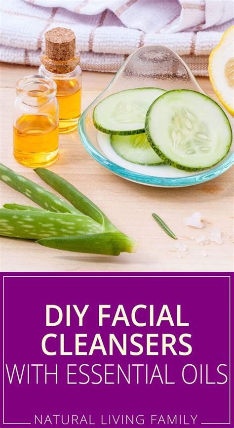 Homemade Facial Cleansers With Essential Oils To Cleanse And Soothe Skin