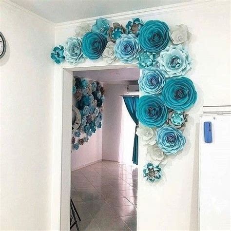 Фотография | Самодельные цветы, Бумажный цветок стены, Идеи для поделок