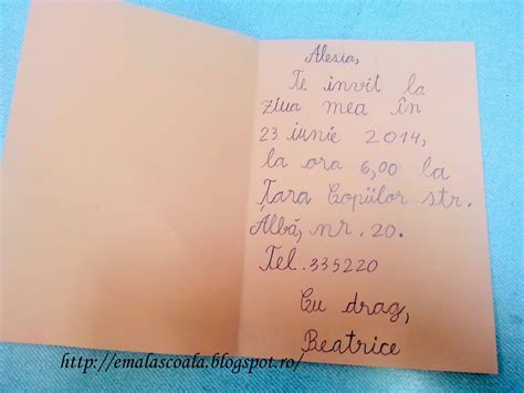 Invitatie Cum Sa Scrii O Invitatie Si Cum Sa O Decorezi