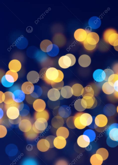 Golden Blue Abstract Spot Blurred Spot Background Wallpaper Image For ...