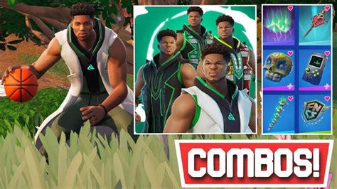 New Best Giannis Antetokounmpo Skin Combos All Styles Fortnite