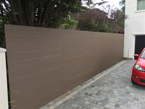 Contemporary Composite Fence Panels Formby Merseyside | Abel ...