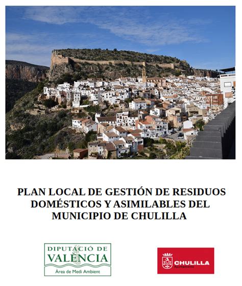 Plan Local de Gestión de Residuos Chulilla