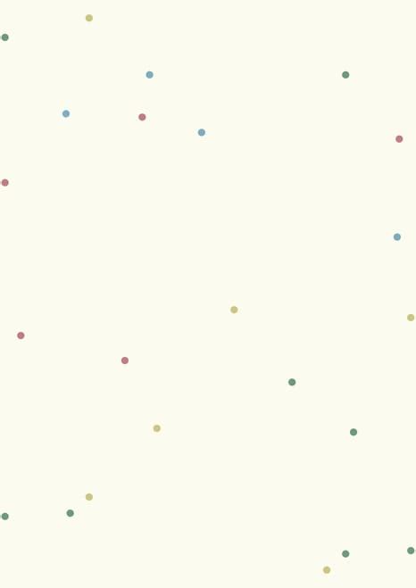 Clean Polka Dot Pattern In Yellow Color Page Border Background Word