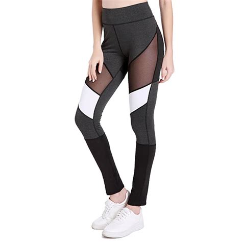 Klv Women Sports Pants High Waist Yoga Fitness Workout Hollow