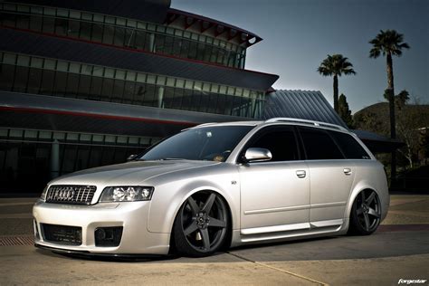 Bagged Silver Audi A4 Forgestar Cf5 Concave Wheels Forgestar