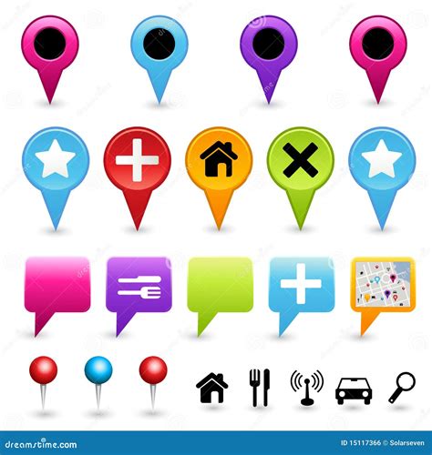 Map Directional Icon Set Royalty Free Stock Image Image 15117366