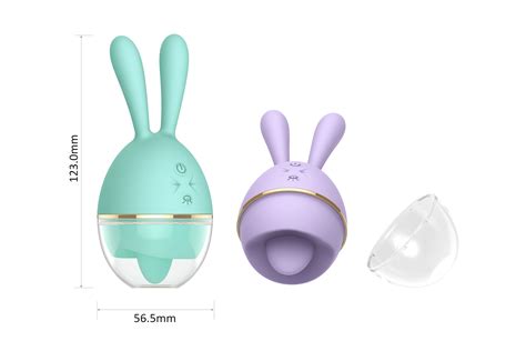 Soft Rabbit Waterproof Dual Motor Tongue Licking Vibrator Pleasure Toys