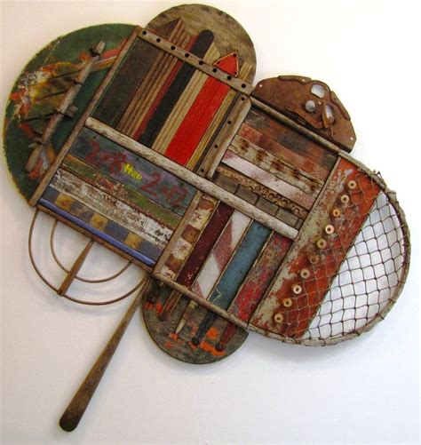 Assemblage Gallery 1 No Paint Added Scrap Wood Art Assemblage Wall Sculpture Art