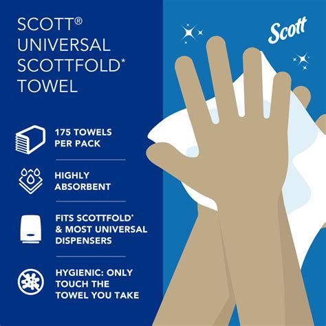 Scott® Pro™ Scottfold™ Multifold Paper Towels 01980 With Absorbency