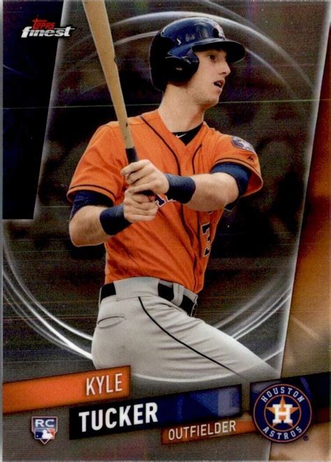 Finest Kyle Tucker Rookie Houston Astros Ebay