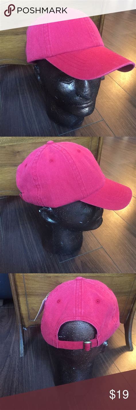 Red Dad Hat Adjustable And Stylish