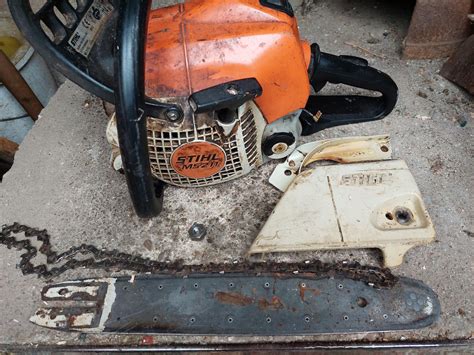 Motorov Pila Stihl Ms C Na N Hradn Nebo Na Opravu Aukro