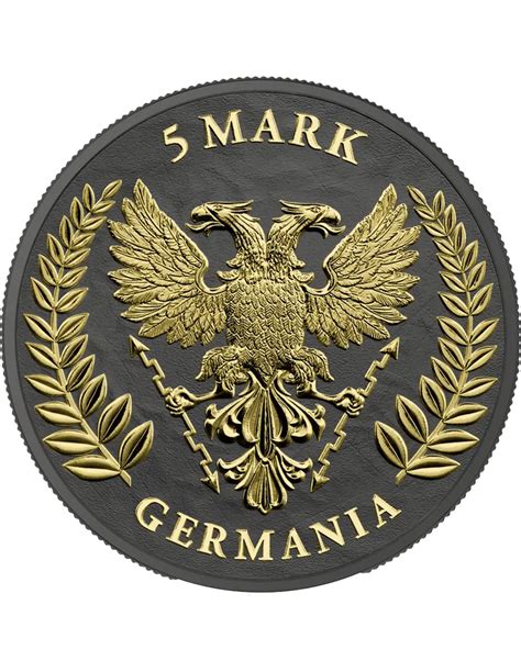 LADY GERMANIA WMF Edition 1 Oz Silver Coin 5 Mark Germania 2024