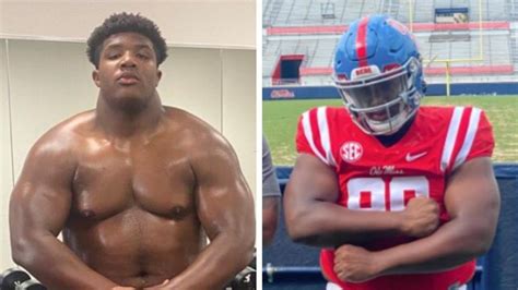 This 14 Year Old Football Phenom Is A 134kg Problem Glbnews