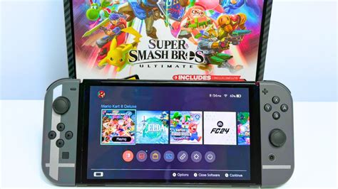 Nintendo Switch Oled Super Smash Bros Bundle Unboxing Comparison