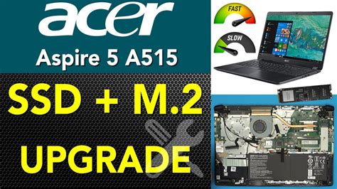 Acer Aspire 5 A515 51 52bq SSD M 2 Hard Drive UPGRADE YouTube