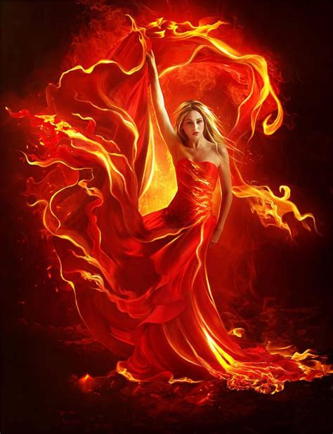 Fire Dress By Https Deviantart Elenadudina On Deviantart