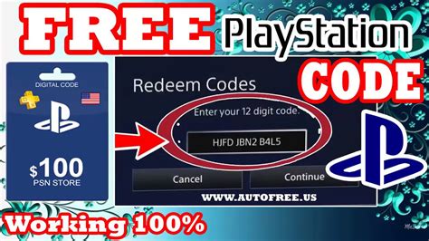 Free PSN Codes How To Get Psn Live Gift Cards 2018 YouTube