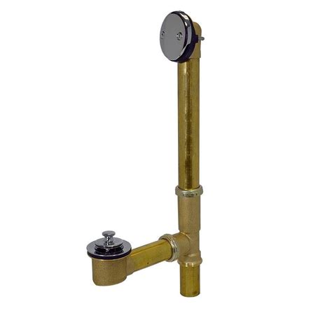 Everbilt Wo Cr Tc Twist And Close Gauge Brass Pipe Bath