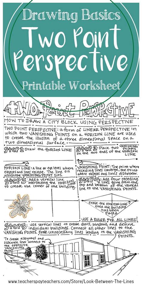 2 Point Perspective Drawing Worksheet Np