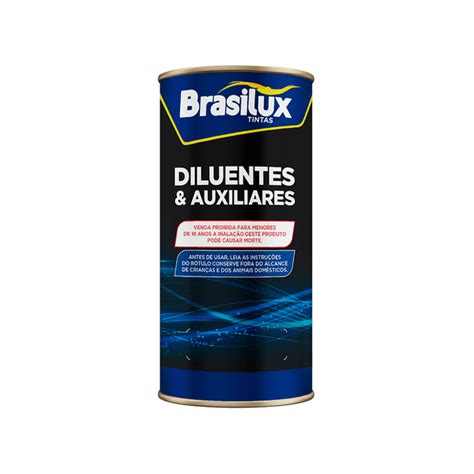 Thinner Diluente Pu Para Poliester 900ml Brasilux Bond Tintas