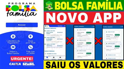 Saiu Novo Aplicativo Do Bolsa Fam Lia Valor De Mar O Liberado