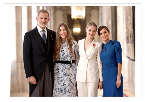 Das Macht Letizia Von Spaniens Weihnachtskarte So Besonders Bunte De