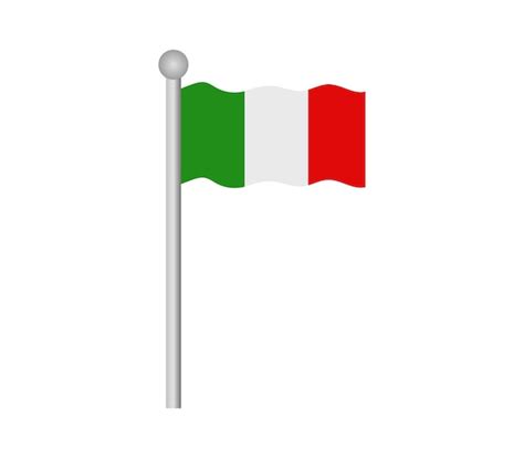 Bandera De Italia Vector Premium